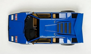 Lamborghini Countach Walter Wolf Edition Scale Model Is Precious