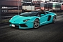 Lamborghini Creates Blu Glauco Color for Aventador Roadster