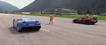 Bugatti EB110 Drag Races Lamborghini Diablo, The Fight Gets Brutal
