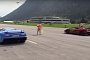 Bugatti EB110 Drag Races Lamborghini Diablo, The Fight Gets Brutal