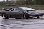 Lamborghini Diablo Owner Drifting the V12 Supercar Offers Quick Driving Lesson