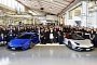 Lamborghini Double Milestone: 7,000th Aventador And 9,000th Huracan