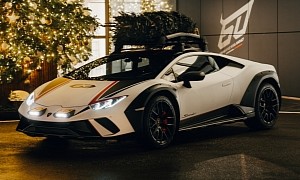 Lamborghini Enters Christmas Mode With Supercar-Infused Emotional Video