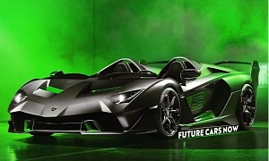 Lamborghini Essenza SCV12 Redesign Might Nail the Odd Roofless Look Perfectly