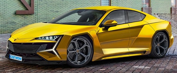 Lamborghini EV GT rendering
