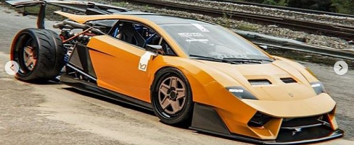 Lamborghini Gallardo V12 render
