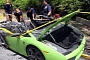 Lamborghini Gallardo Burns to Half a Crisp in Malaysia