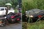 Lamborghini Gallardo Crash In Thailand Splits Car In Half, Driver Uninjured