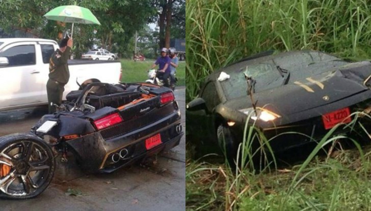 Lamborghini Gallardo Crash In Thailand