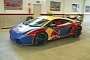 Lamborghini Gallardo Gets Red Bull Wrap