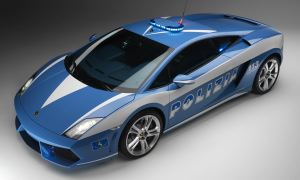 Lamborghini Gallardo LP560-4 Gets Turned into Police Cruiser