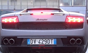 Lamborghini Gallardo LP560-4 with Tubi Exhaust Sound