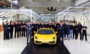 Lamborghini Gallardo Reaches 10,000 Units Production Milestone