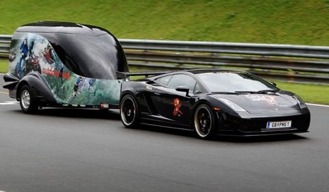 Lamborghini Gallardo Gets a Trailer - autoevolution