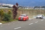 Lamborghini Gallardo Smashes into Shelby GT500 at Racing Event