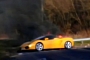 Lamborghini Gallardo Spyder Catches Fire in the UK