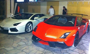 First Lamborghini Gallardo Super Trofeo Stradale Delivery: Dubai