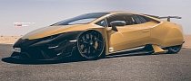 Lamborghini Huracan "Aero" Has Covered Wheels, Looks Like a Hornet