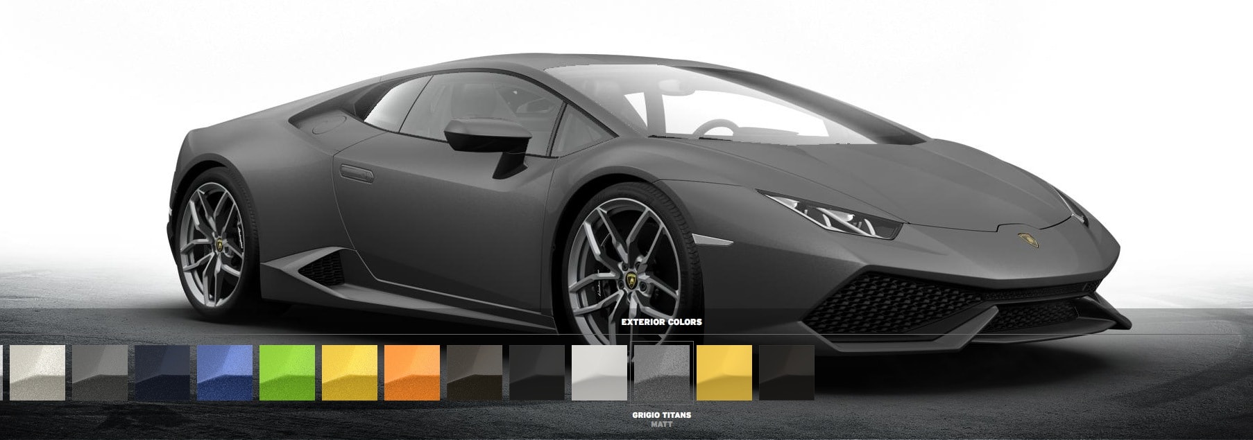 Lamborghini Huracan Configurator Brings Five Matt Colors ...