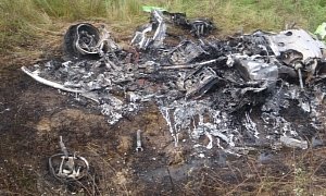 Lamborghini Huracan Crashes, Burns to the Ground in Hungary