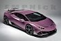 Lamborghini Huracan Evo Gets SV Wing in Special Edition Rendering