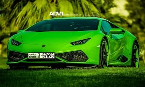 Lamborghini Huracan Gets ADV.1 Wheels, Becomes Hulkcan <span>· Video</span>