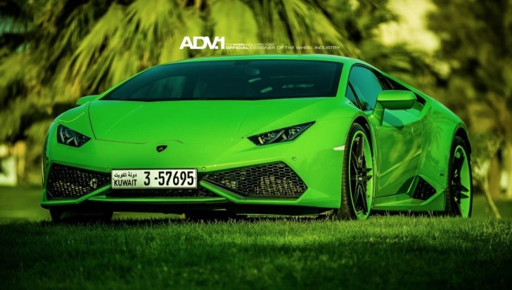Lamborghini Huracan Gets ADV.1 Wheels: Hulkcan
