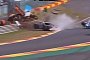 Lamborghini Huracan Has Huge Crash in Super Trofeo Spa Race, Hits Marshal Post