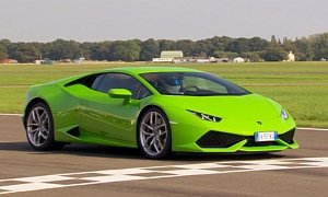 Lamborghini Huracan Is Faster than the Aventador Around the Top Gear Test Track