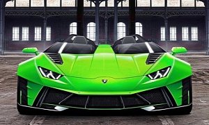 Lamborghini Huracan J Rendered as the One-Off That Needs to Be Built