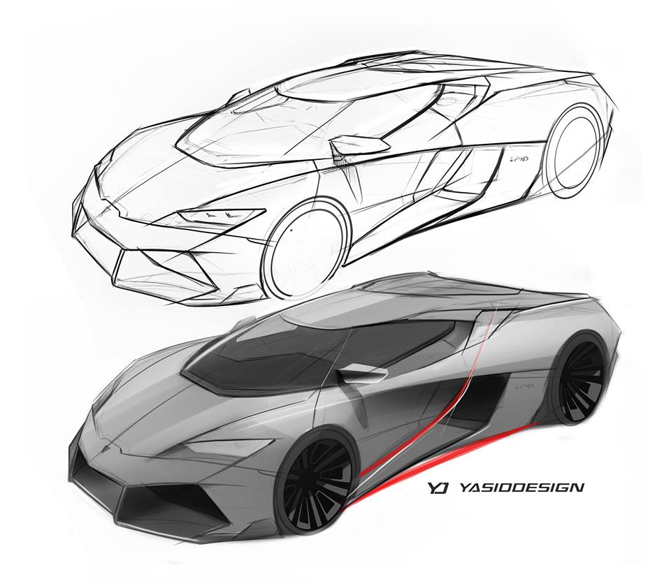 Lamborghini Huracan Meets 2017 Ford GT in Mind-Blowing Mashup ...