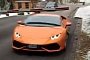 Lamborghini Huracan Passes Under Barrier with Ease