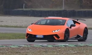 Lamborghini Huracan Performante Destroys Everything in Sport Auto 2018 Test