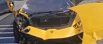 Lamborghini Huracan Performante Gets Banged in Bangkok by Tourist Driver