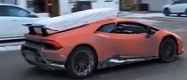 Lamborghini Huracan Performante Hauling a Mattress Is the Practical Supercar