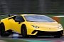Lamborghini Huracan Performante Review Shows Active Aero on Imola Track