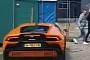 Lamborghini Huracan “Pulls a Mustang” to Surprise Both Onlookers and Eco-Toilet