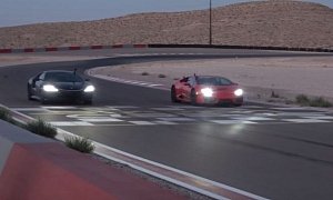 Lamborghini Huracan RWD Drag Races Acura NSX, Humiliation Is Heavy