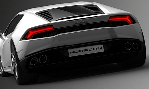 Lamborghini Huracan Sound Sent Down 4 Pipes from Heaven