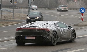Lamborghini Huracan Spotted Testing in Germany