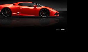 Lamborghini Huracan Spyder Rendered with Carbon Fiber Roof