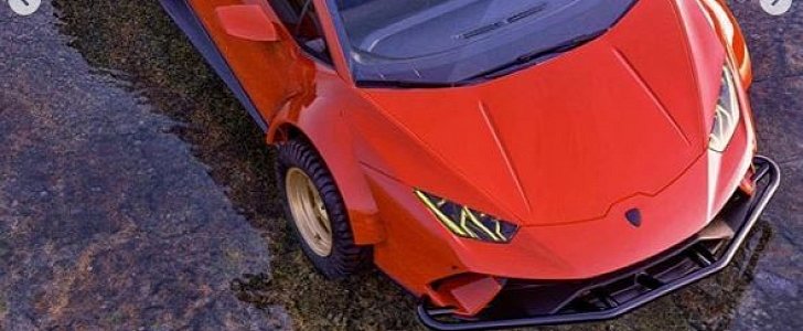Lamborghini Huracan Sterrato Gets Extreme Offroad Package