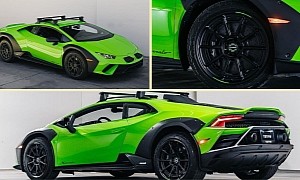 Lamborghini Huracan Sterrato on Aftermarket Wheels Is a Ballerina in Army Boots