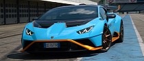 Lamborghini Huracan STO Attacks the Track, Posts Unimpressive Lap Time