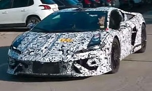 Lamborghini Huracan Replacement Sounds Quiet While Testing, Likely Packs Twin-Turbo V8