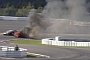 Lamborghini Huracan Super Trofeo Burns To a Crisp on Nurburgring
