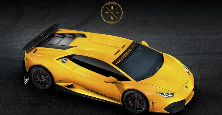 Lamborghini Huracan Superleggera rendering