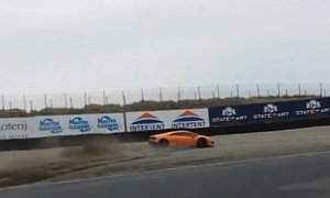 Lamborghini Huracan Understeer Near Crash Is a Quick Driving Lesson