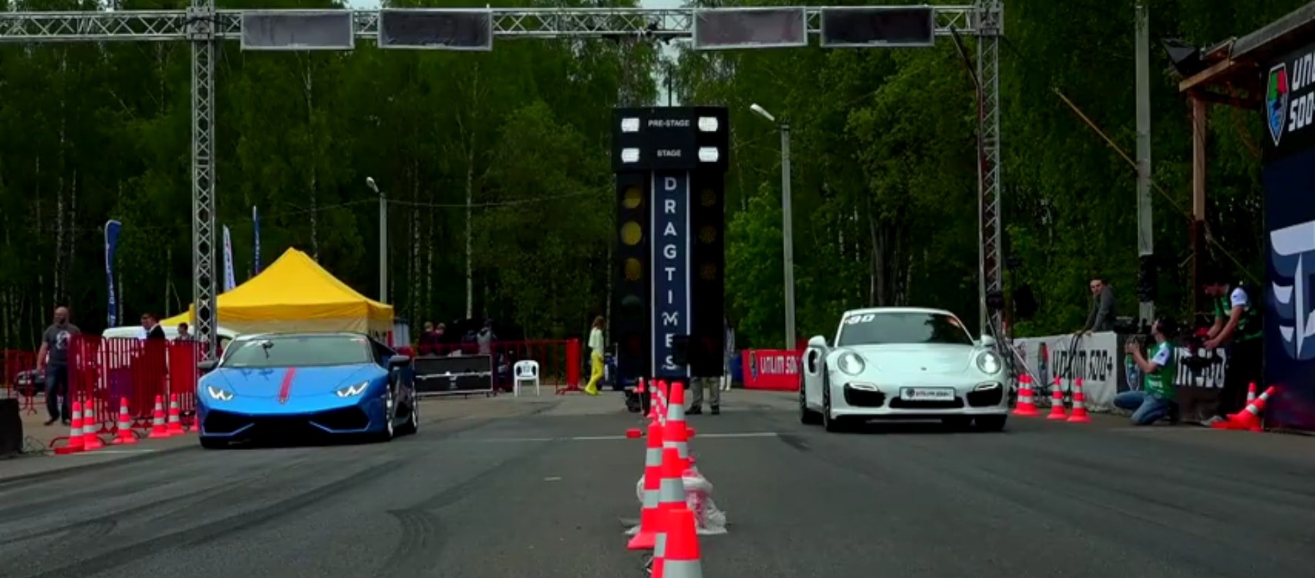 Lamborghini Huracan vs 911 Turbo S Drag Race Proves ...