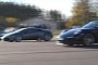Lamborghini Huracan vs Porsche 911 Turbo S Cabrio Drag Race Is an Unfair Funfair